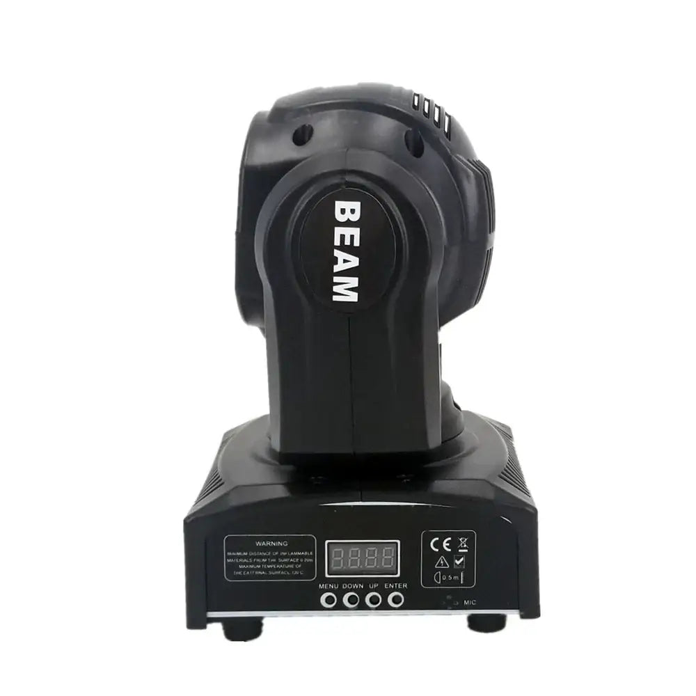 Modern black and red rgbw moving head light party room dj spot