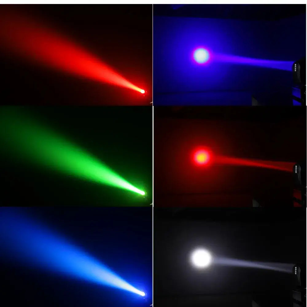 Black 65w rgbw beam led moving head spotlight disco party light