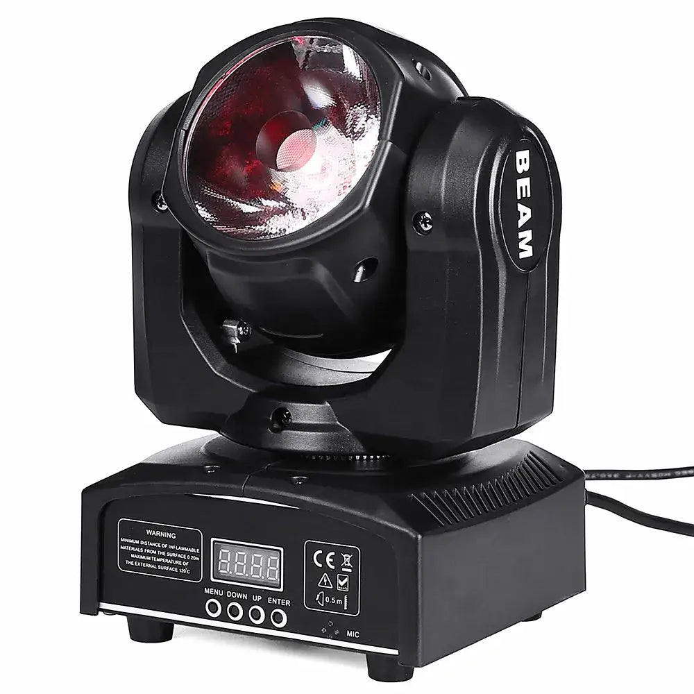 Black 65w rgbw beam led moving head spotlight disco party light