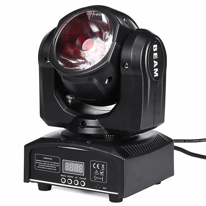 Black 65w rgbw beam led moving head spotlight disco party light