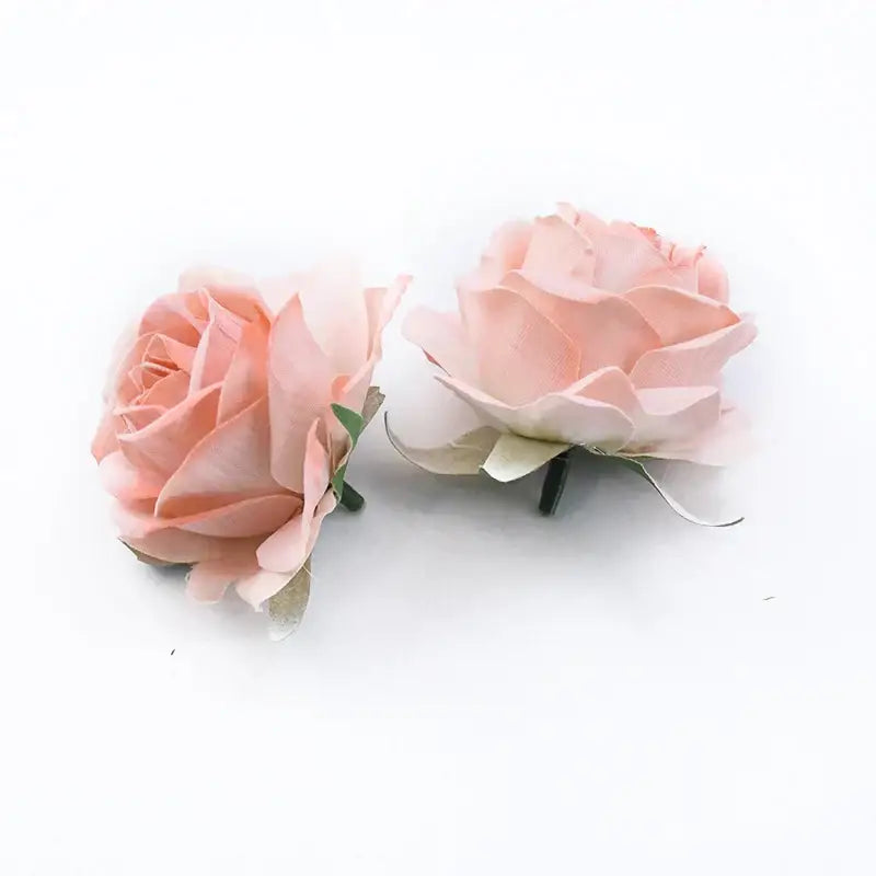 Velvet pastel and burgundy 6cm roses head wedding decor artificial flowers