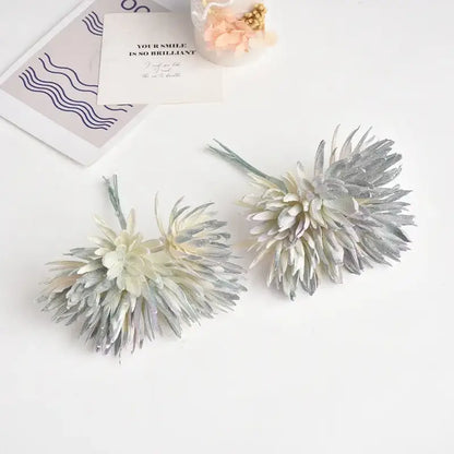 Pastel silk mini handmade bouquet wedding decor for living room