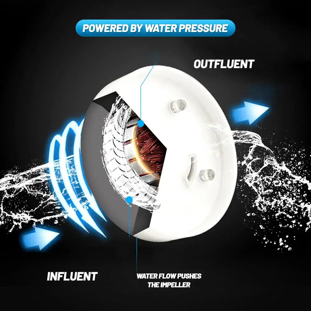 Modern chrome 7-color led handheld shower head bathroom high pressure