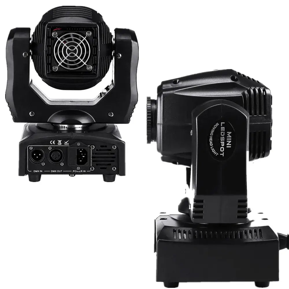 Modern black led moving head spot – party room disco light