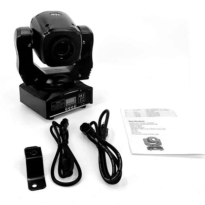 Black and silver 75w led moving head – party room stage light