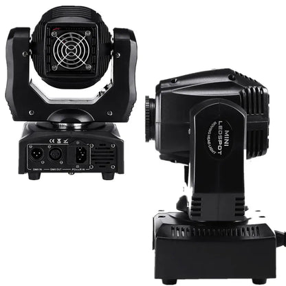 Black and silver 75w led moving head – party room stage light