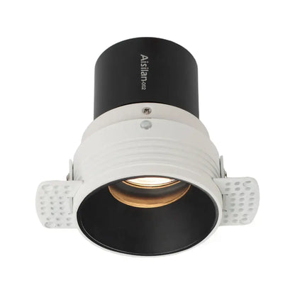 Modern black & gold cri97 led downlight bedroom spot light