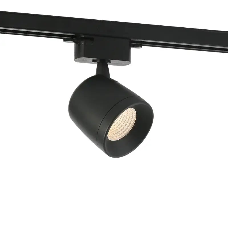Modern white & black led track light spotlights living room fixture
