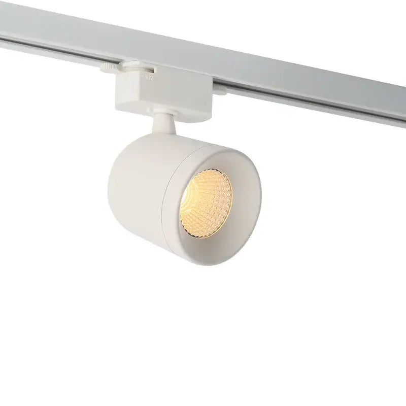 Modern white & black led track light spotlights living room fixture