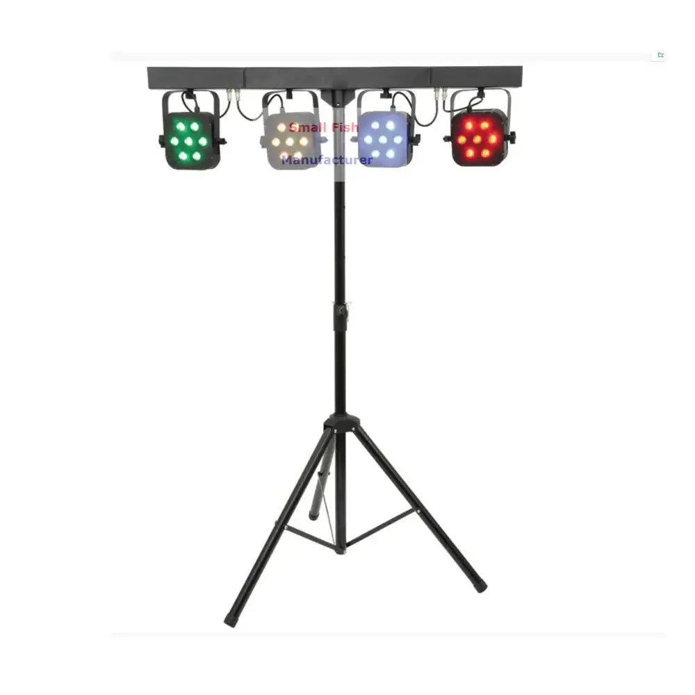 Professional 7x40w rgbw led stage light kit with stand for events
