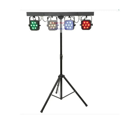Professional 7x40w rgbw led stage light kit with stand for events