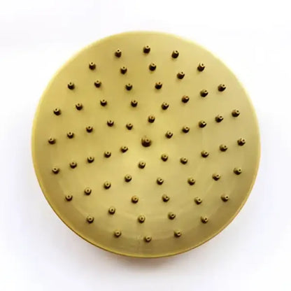Antique brass round rain shower head bathroom matte multi nozzle