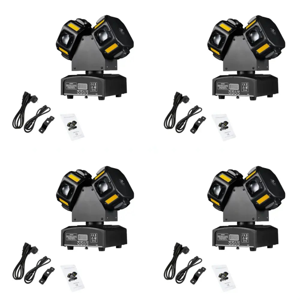 Modern 8x12w rgbw dual head led stage light for entertainment room