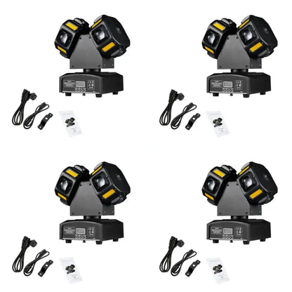 Modern 8x12w rgbw dual head led stage light for entertainment room