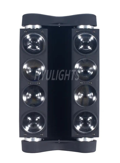 Black 8x15w rgbw spider moving head beam light party room dj bar