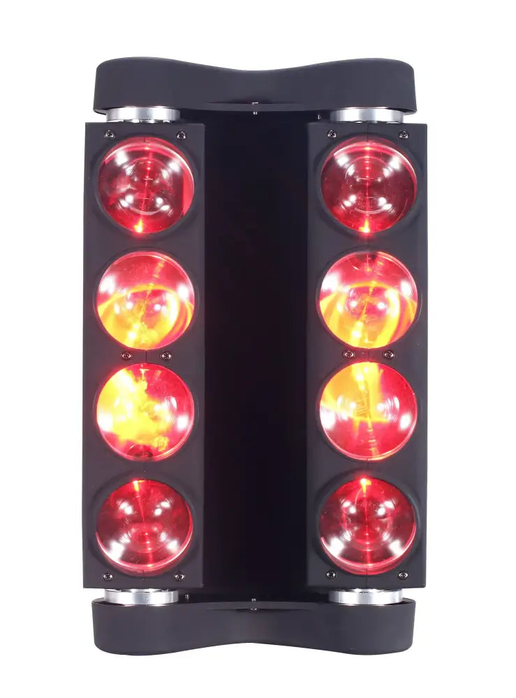 Black 8x15w rgbw spider moving head beam light party room dj bar