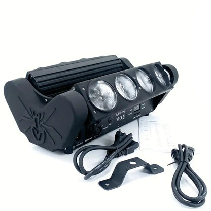 Black 8x15w rgbw spider moving head beam light party room dj bar