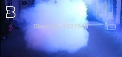Silver and black 900w rgb wireless fog machine for party room
