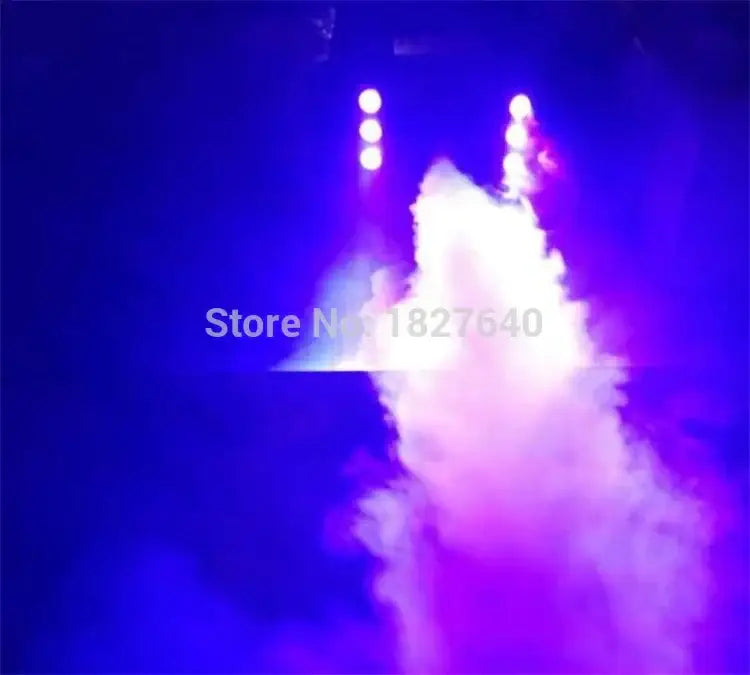 Silver and black 900w rgb wireless fog machine for party room