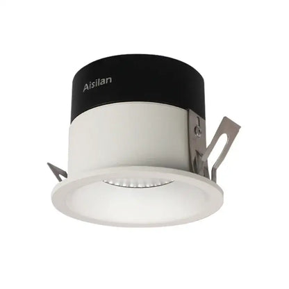 Modern white aluminum led recessed downlight for living room anti glare