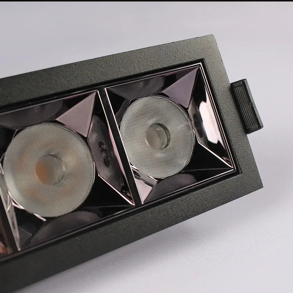 Modern white & black recessed spot light living room ceiling downlight