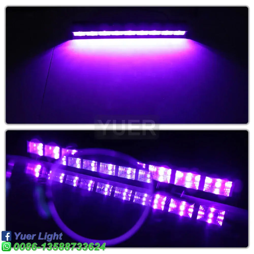Black led disco party bar light – living room uv dj lighting