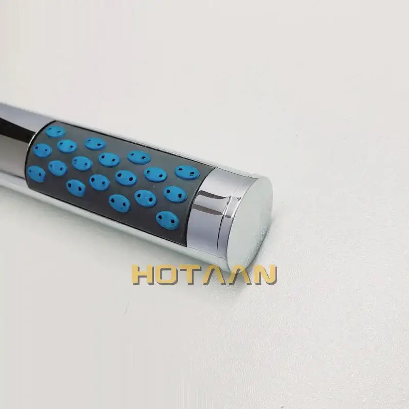 Chrome and black abs chrome plated square shower head bathroom accessory
