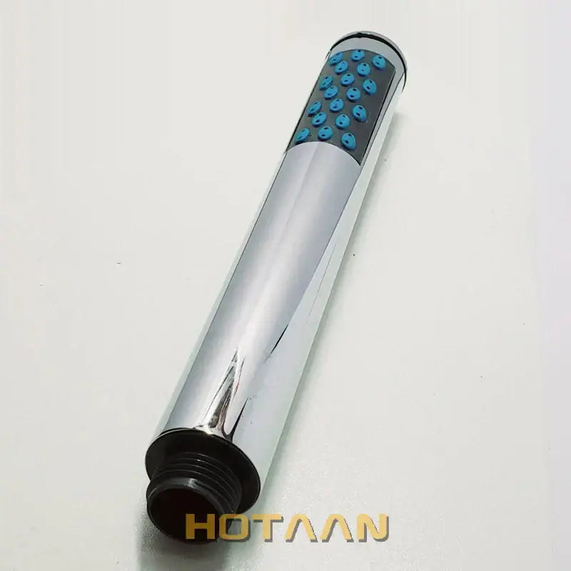 Chrome and black abs chrome plated square shower head bathroom accessory