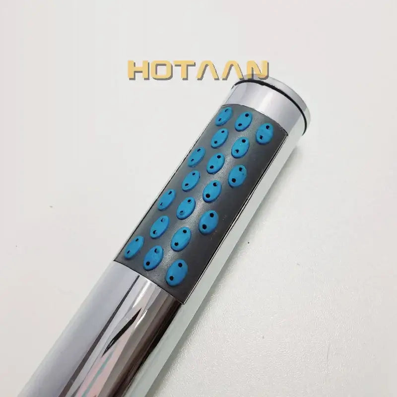 Chrome and black abs chrome plated square shower head bathroom accessory