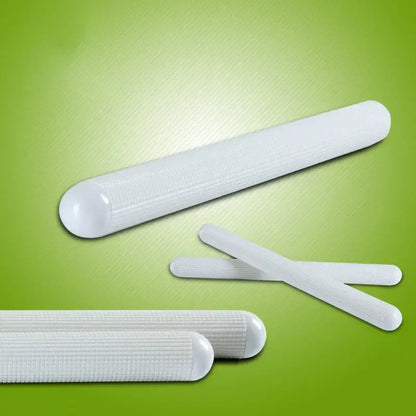 Textured white abs floating point rolling pin kitchen dough tool