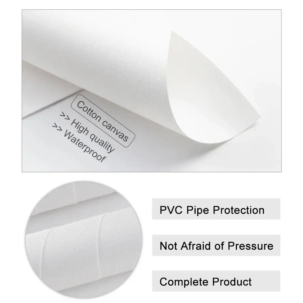 Modern pastel abstract art canvas wall print living room set of 6