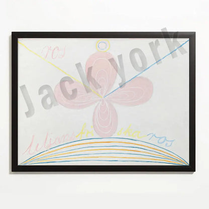 Modern pastel abstract art canvas wall print living room set of 6