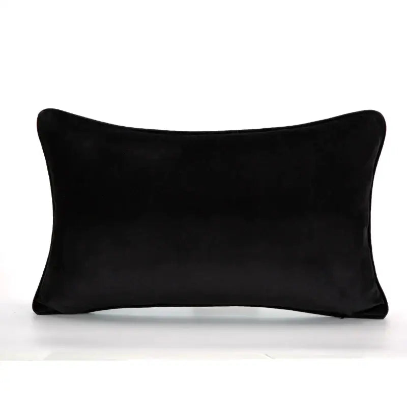 abstract monochrome jacquard lumbar pillow cover bedroom