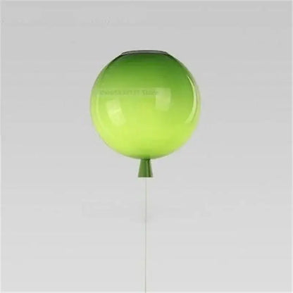 Vibrant acrylic balloon ceiling light – kids bedroom decor