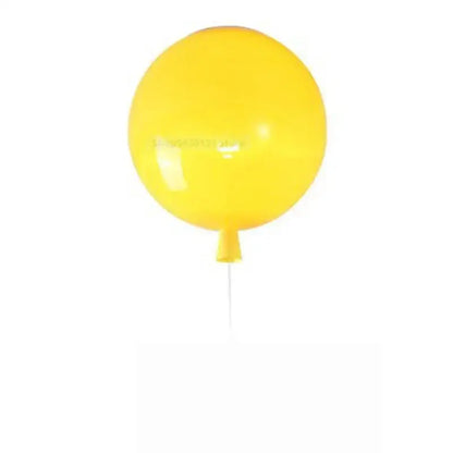 Vibrant acrylic balloon ceiling light – kids bedroom decor