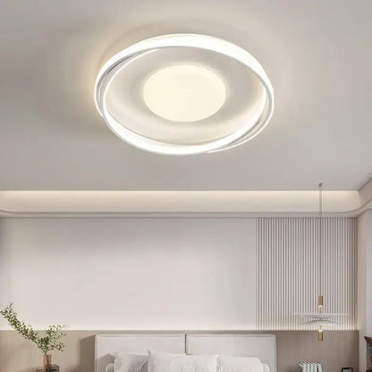 Minimalist acrylic chandelier living room rectangular light