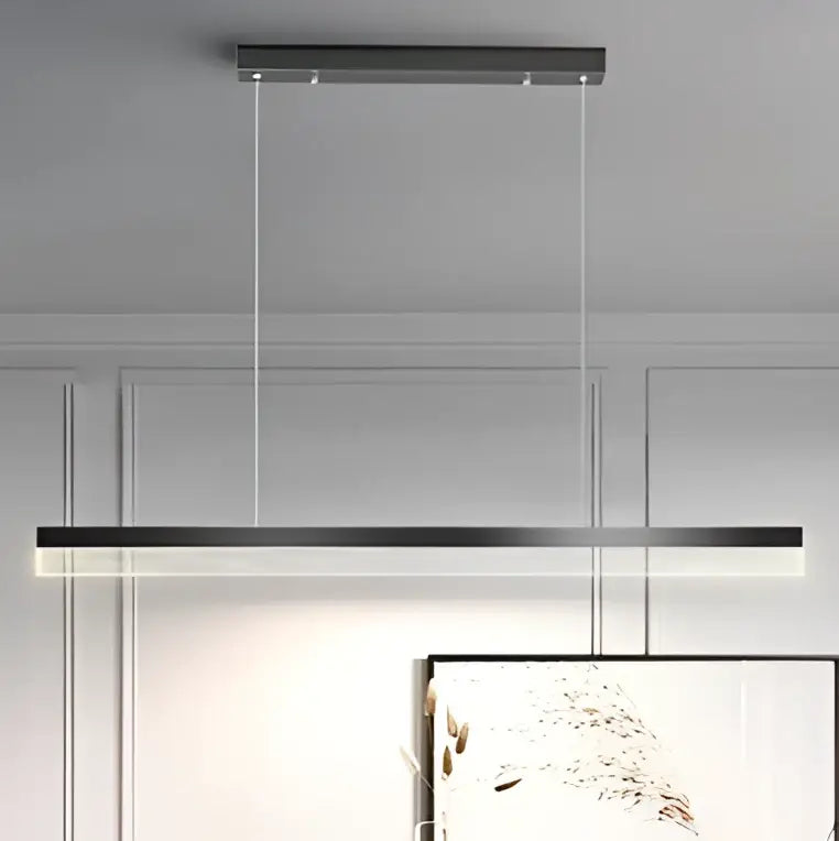 Modern minimalist acrylic circle chandelier – living room pendant light