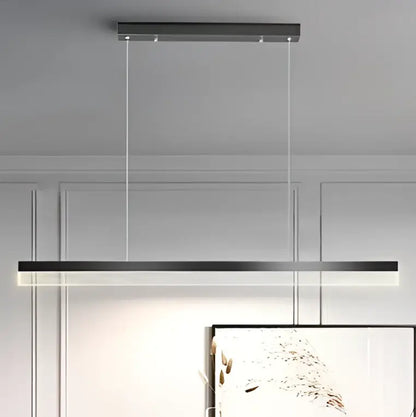 Modern minimalist acrylic circle chandelier – living room pendant light