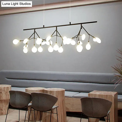 Modern gold firefly metal pendant 27 light bedroom chandelier