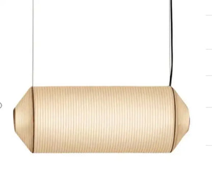Geometric white akari rice paper pendant lamp for living room