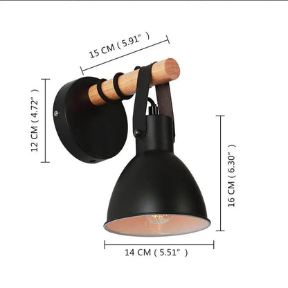 DecorBites™ Algunda Nordic Plug-In Wall Sconce