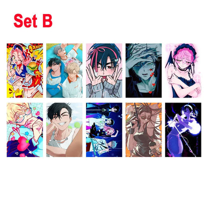 DecorBites™ Alien Anime Photo Cards Collage Set