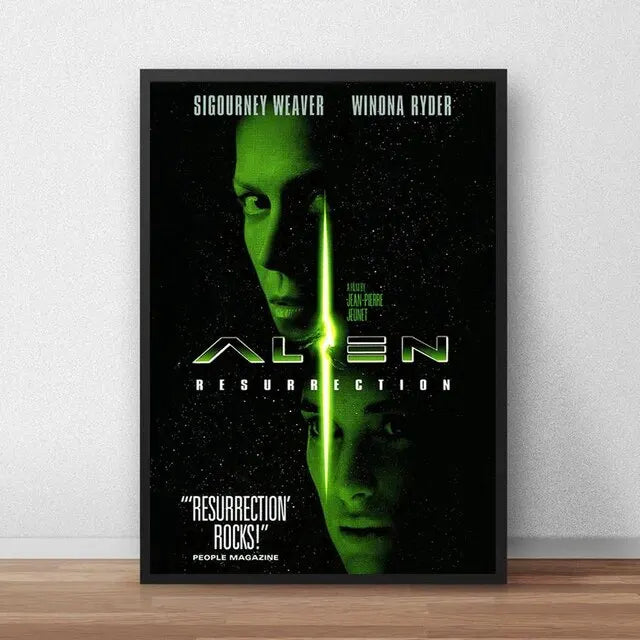 DecorBites™ Alien Movie Poster Canvas Painting