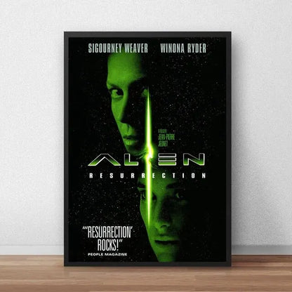 DecorBites™ Alien Movie Poster Canvas Painting