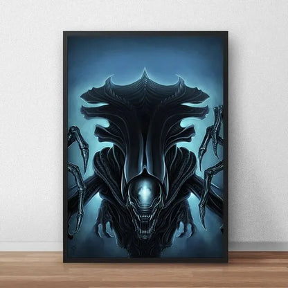 DecorBites™ Alien Movie Poster Canvas Painting