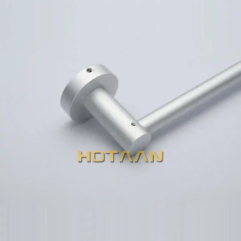 Modern silver double towel bar rail – bathroom anti-rust rack