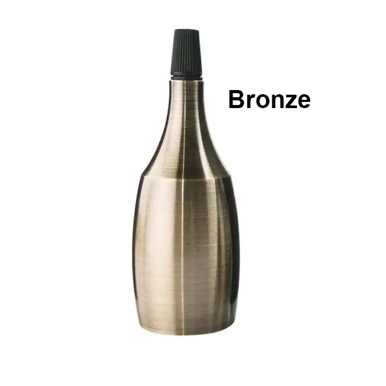 Industrial bronze black & gold e27 led lamp holder kitchen pendant