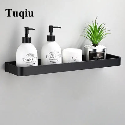 Modern white aluminum bathroom corner shelf kitchen storage holder