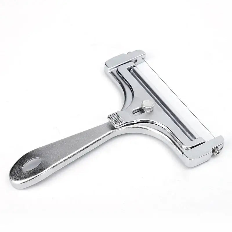 Chrome aluminum cheese butter slicer wire knife baking tool kitchen