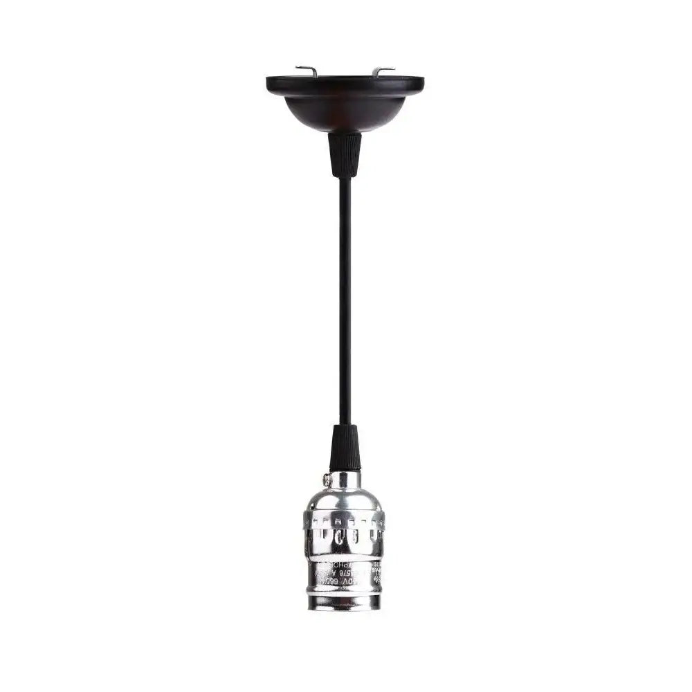 Textured aluminum lamp holder pendant light for living room